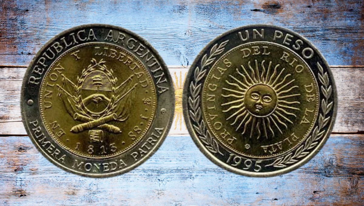 El afortunado que tenga una moneda de 1 peso en su casa