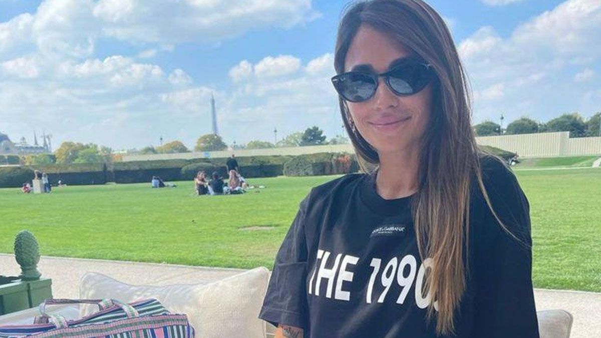 ¡Fotón! Antonela Roccuzzo, emocionada por su vida en París