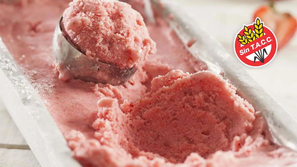 Prepara este delicioso helado sin TACC en simples pasos.