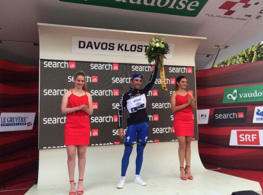 El argentino Richeze terminó lejos de la punta en el Tour de Suiza