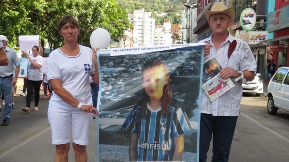 La desaparición de la niña sacudió a la comunidad de Santa Catarina, en Brasil. La desaparición de la niña sacudió a la comunidad de Santa Catarina, en Brasil.