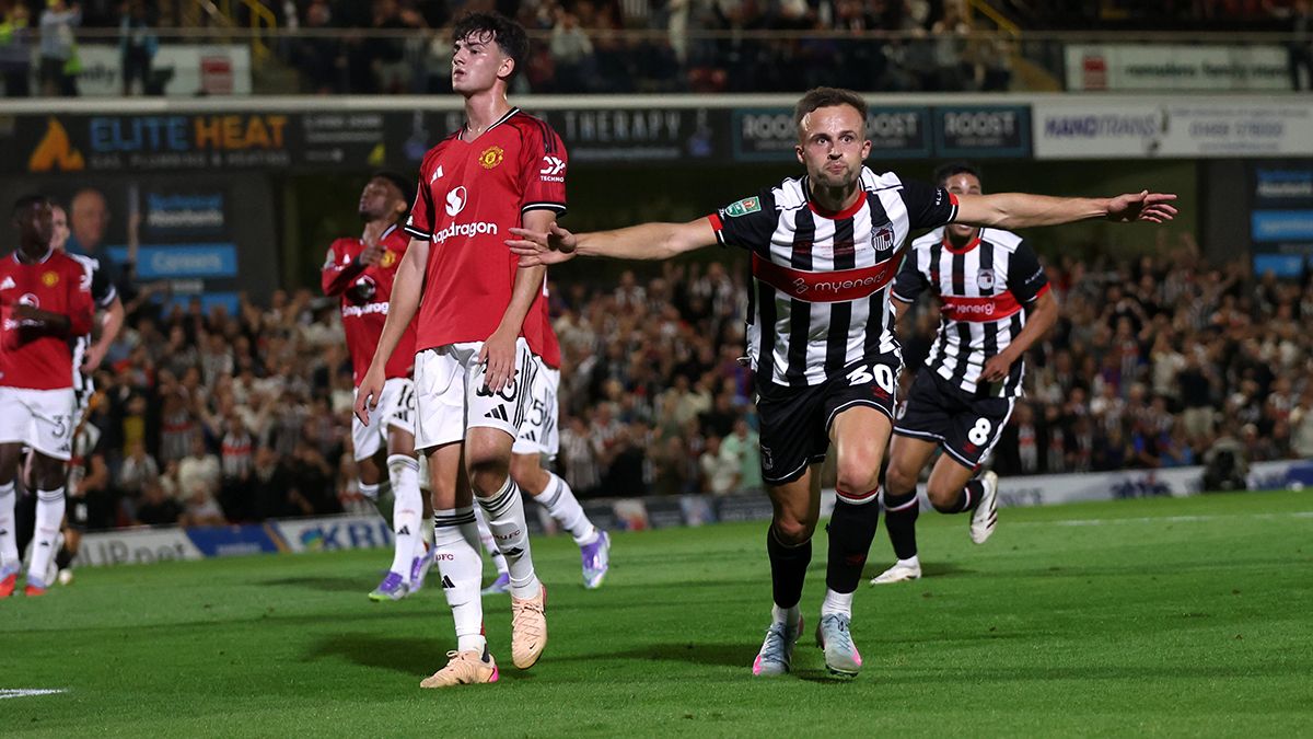 Manchester United, eliminado de la Carabao Cup por un equipo de Cuarta División: cayó 12-11 en los penales