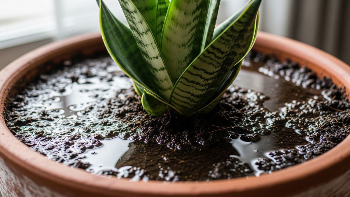 El desconocido truco para revivir una sansevieria con raíces podridas.