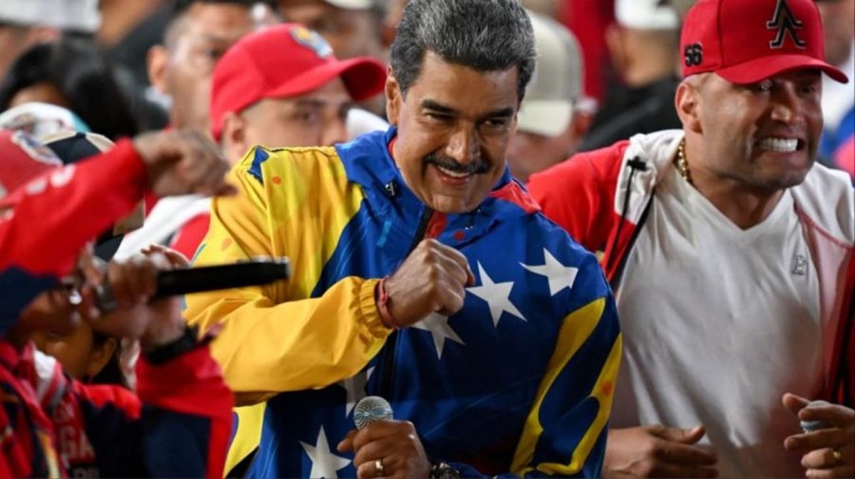 Nicolás Maduro se proclamó reelecto. 