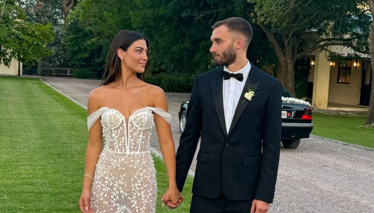 Agustina Bascerano y Germán Pezzella