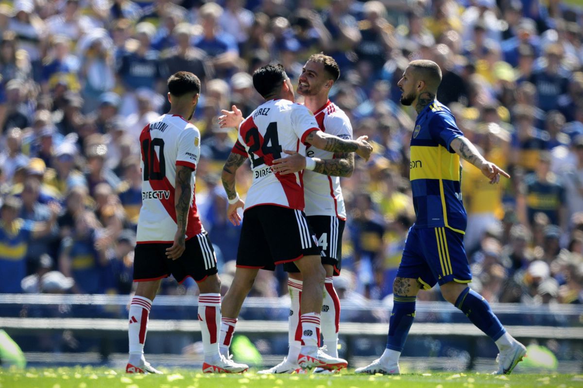 River le ganó los dos clásicos a Boca en esta temporada