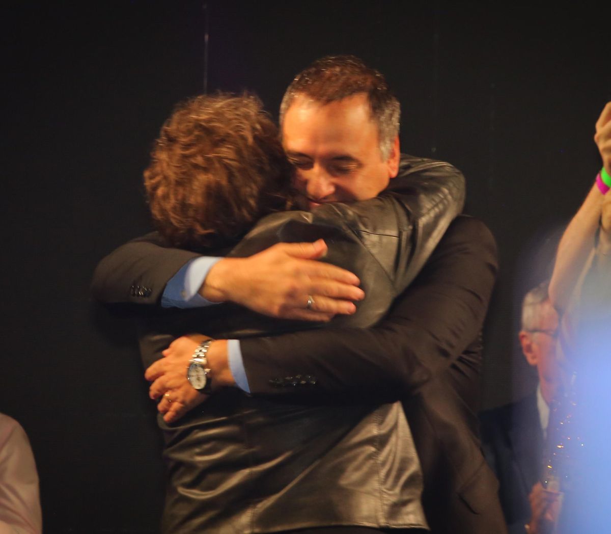 Javier Milei y Manuel Adorni.