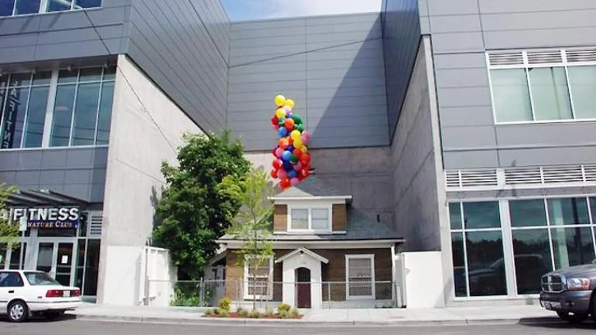 Así es la casa real en la que Disney se inspiró para la película Up. Así es la casa real en la que Disney se inspiró para la película Up.