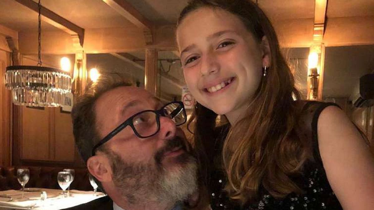 Dolor. La tristeza de la hija de Rozín: Soy muy chica para vivir esto.