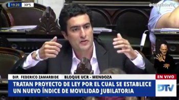 Zamarbide habó de una 