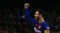 Calienta motores para el Mundial: Messi clavó tres y se llevó la pelota
