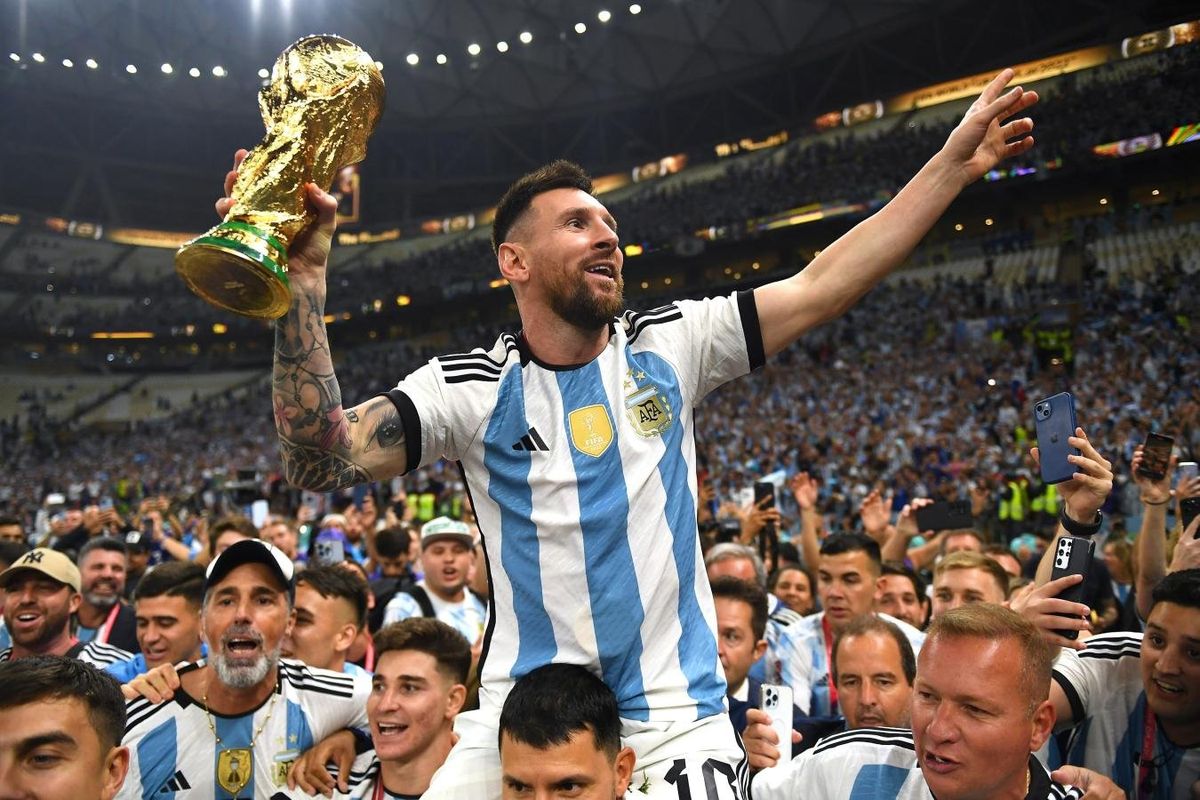 La AFA salud&oacute; en Navidad a Pap&aacute; Lionel, en clara referencia a Lionel Messi