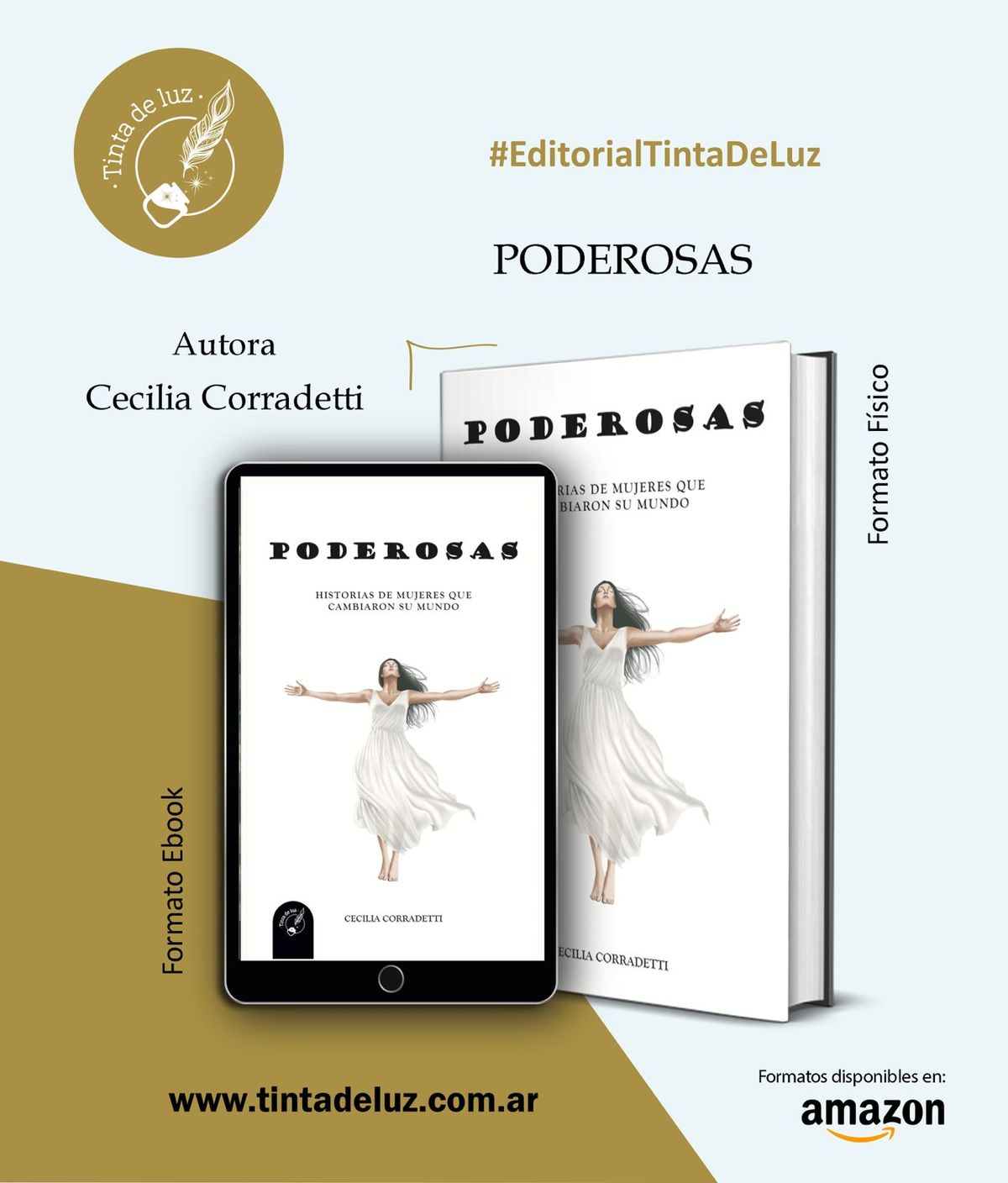 El libro de la periodista Cecilia Corradetti se puede adquirir en formato físico o e-book a través de la plataforma Amazon. El libro de la periodista Cecilia Corradetti se puede adquirir en formato físico o e-book a través de la plataforma Amazon.