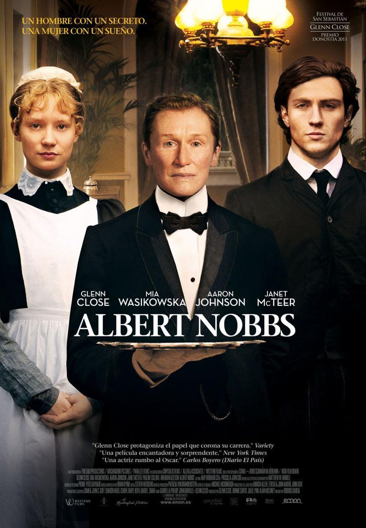 Película 'Albert Nobbs', disponible en Amazon Prime Video. Película 'Albert Nobbs', disponible en Amazon Prime Video.