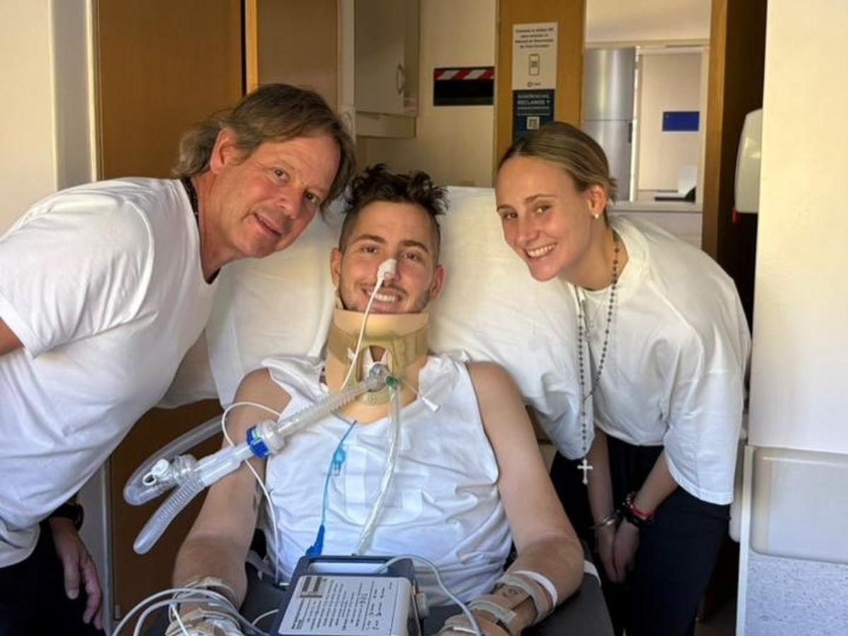 Juan Cruz Yacopini conmovió con un mensaje y las primeras imágenes después del accidente: