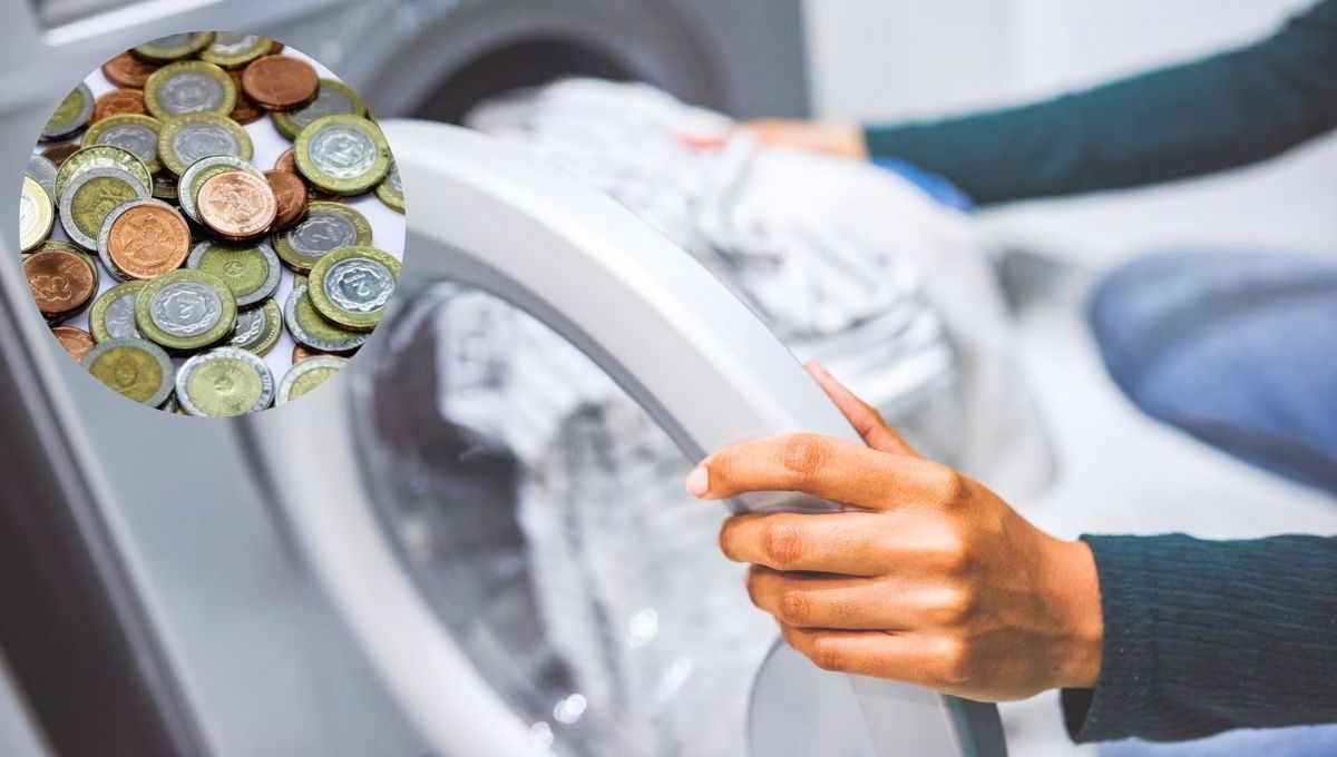 Una moneda puede dañar considerablemente la vida útil de tu lavarropas