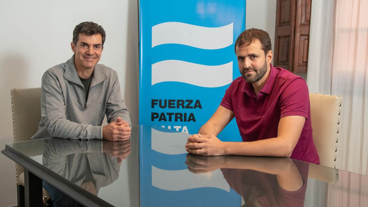 En campaña: Juan Manuel Urtubey y Emiliano Estrada. En campaña: Juan Manuel Urtubey y Emiliano Estrada.