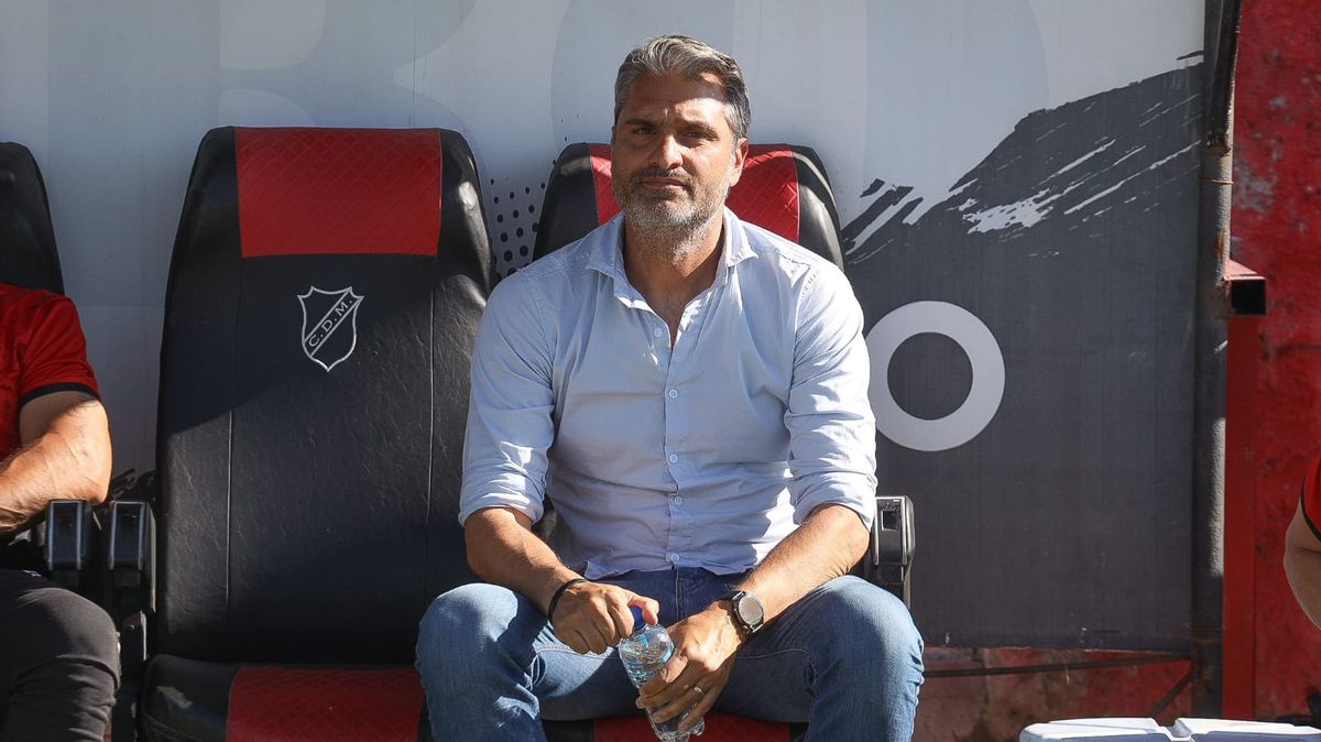 Juan Manuel Sara analizó el empate del Deportivo Maipú ante Talleres de Remedios de Escalada en la penúltima fecha de la Primera Nacional. Foto: Cristian Lozano/UNO. 