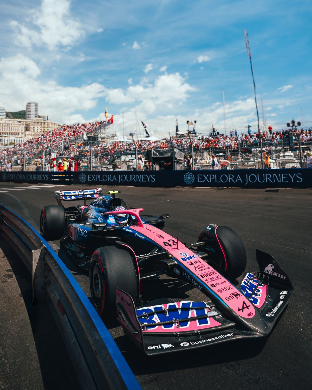 Franco Colapinto buscará su lugar en la grilla del GP de Mónaco de Fórmula 1.