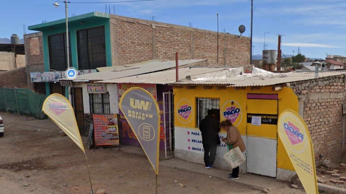 El local de Pago Fácil que fue escenario de un robo en Chacras de Coria.