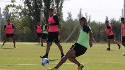Durísimo entrenamiento del Tomba