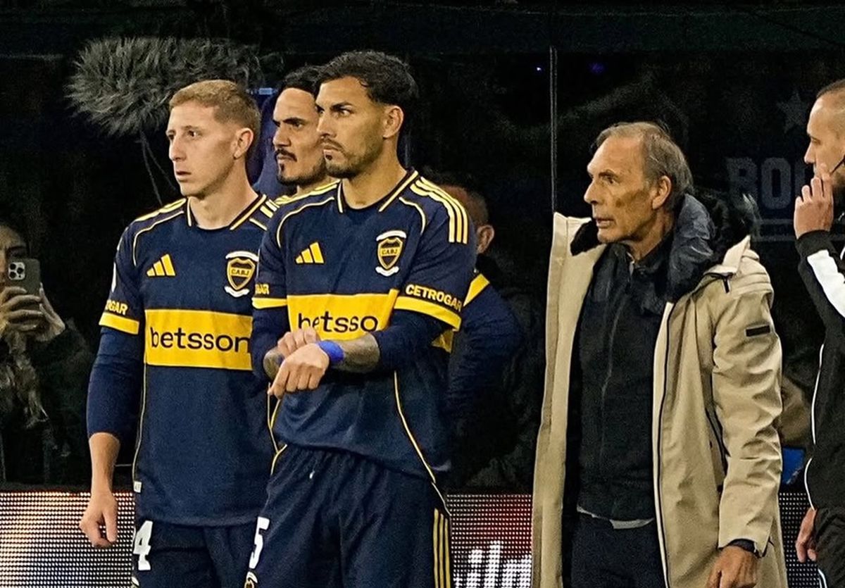 Leandro Paredes se despidió de Miguel Ángel Russo