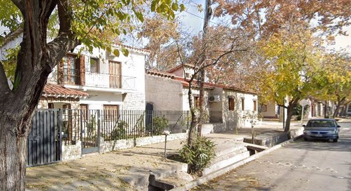 La calle Luzuriaga de la Quinta Secci&oacute;n, donde sucedi&oacute; el robo en la ma&ntilde;ana de este martes.