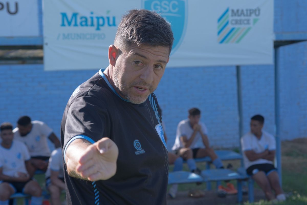 Pablo Jofré, DT de Gutiérrez Sport Club.