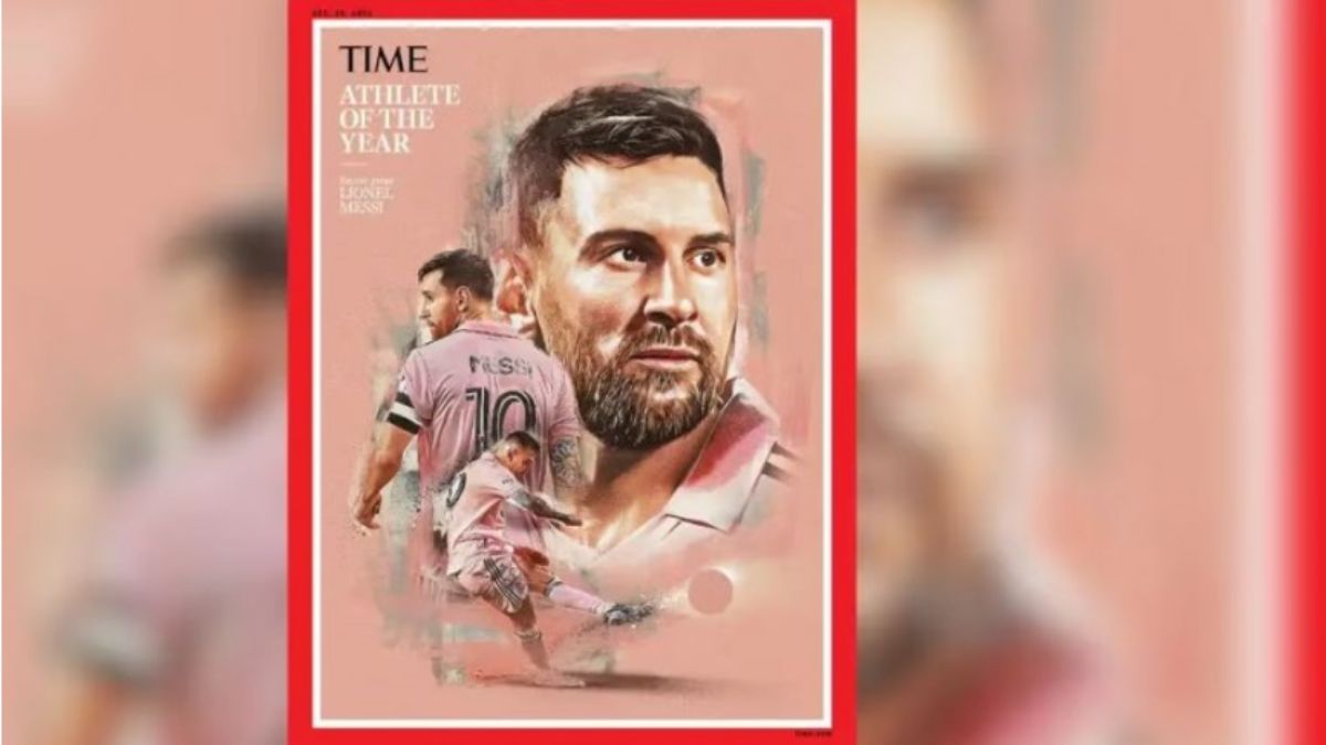 Messi fue elegido este martes como Deportista del Año por la influyente revista estadounidense Time.