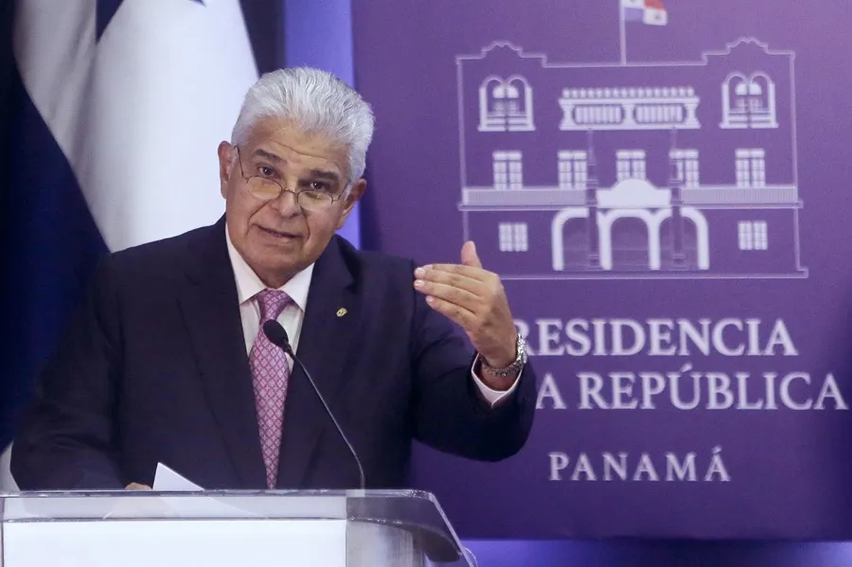 El presidente de Panamá, José Raúl Mulino, negó que China tenga injerencia sobre el canal de Panamá. Crédito: EFE.