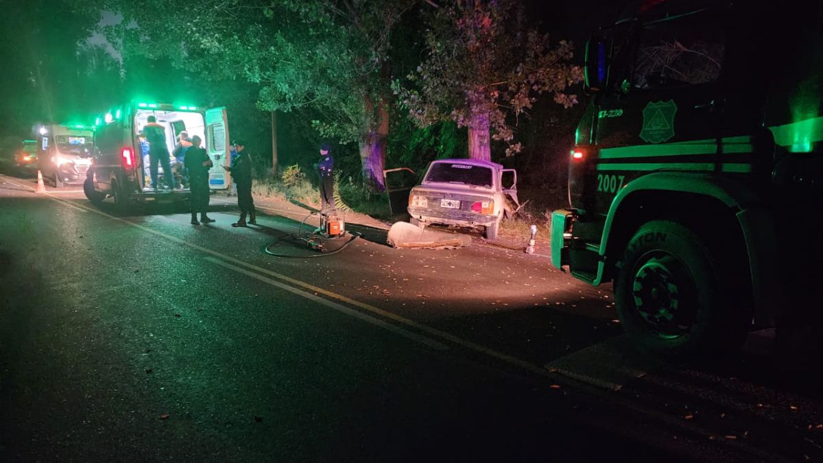 Además del muerto en accidente vial, Alberto Villegas, el conductor del Fiat y otro acompañante tuvieron que ser internados.