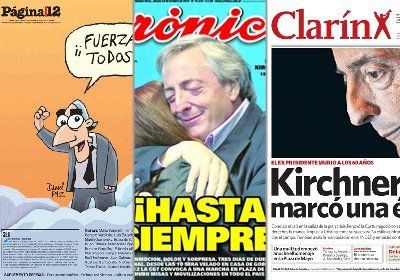 Así lo mostraron las tapas de los diarios