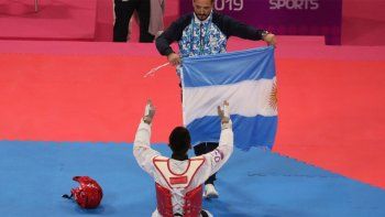 ¡Lucas Guzmán se colgó el oro en taekwondo!