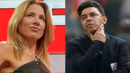 Alina Moine se separó de Marcelo Gallardo.