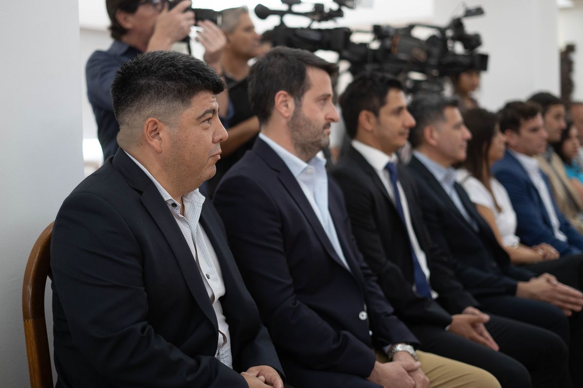 El equipo de subsecretarios y directores del ministerio de Gobierno, Infraestructura y Desarrollo Territorial, listos para El equipo de subsecretarios y directores del ministerio de Gobierno, Infraestructura y Desarrollo Territorial, listos para