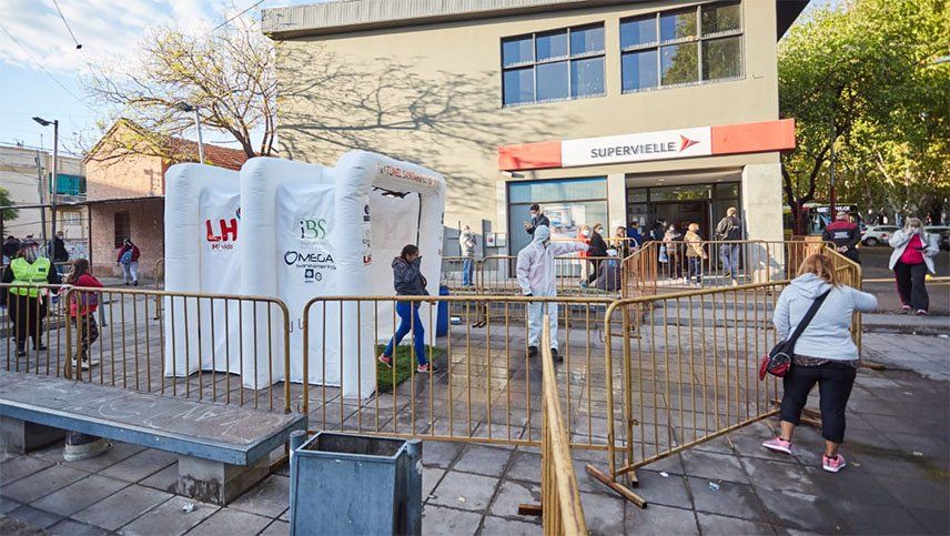 Cerraron una oficina municipal de Las Heras por nexo sospechoso de Covid-19