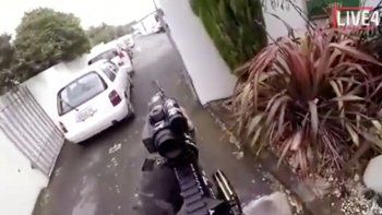 Un terrorista emitió la masacre de Nueva Zelanda por Facebook Live