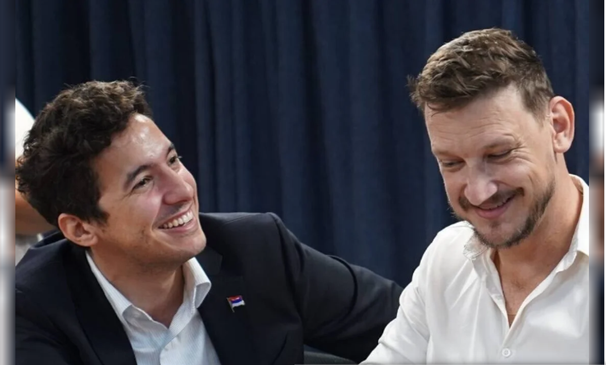 Pedro Puerta, líder del partido Activar e hijo de Ramón Puerta, junto al diputado Germán Kiczka. Pedro Puerta, líder del partido Activar e hijo de Ramón Puerta, junto al diputado Germán Kiczka.