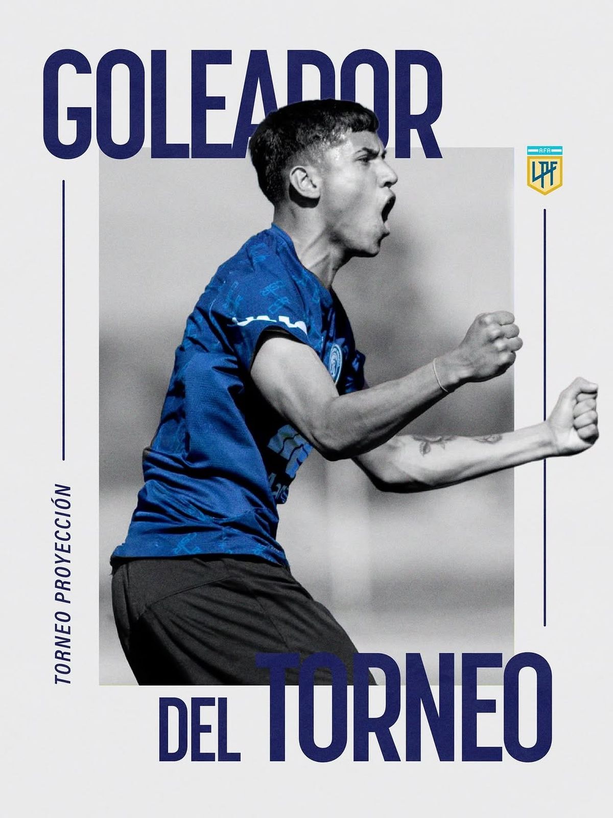 Luciano Sábato salió goleador del torneo de Reserva, el Clausura 2025. 