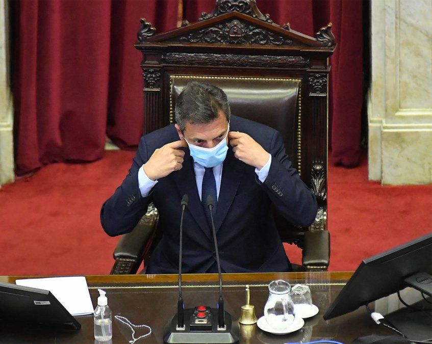 Sergio Massa, presidente de la Cámara de Diputados de la Nación. Foto: NA.