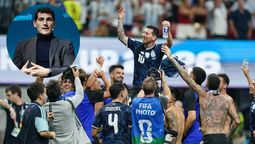 Casillas empieza a calentar la final del Mundial 2026.