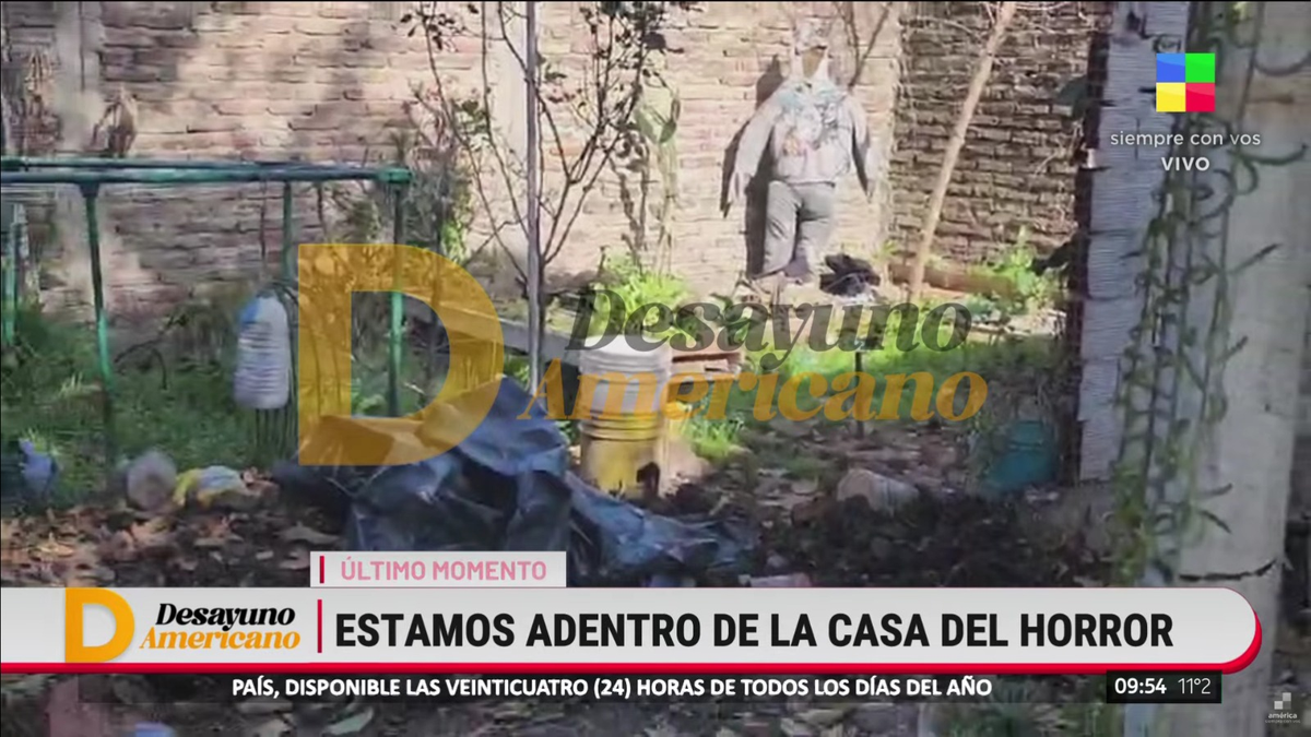 La casa fue alquilada por los malvivientes que cometieron el triple homicidio. Foto: Desayuno Americano. La casa fue alquilada por los malvivientes que cometieron el triple homicidio. Foto: Desayuno Americano.