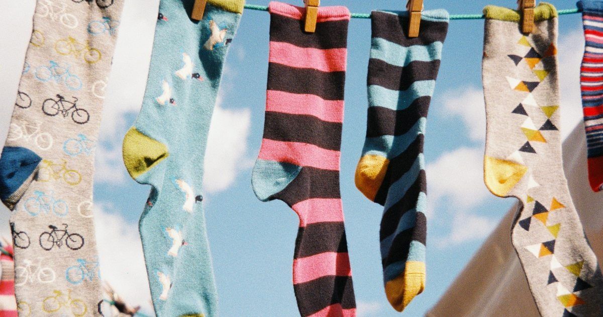 El 9 de mayo es el Día Mundial de los Calcetines Perdidos.