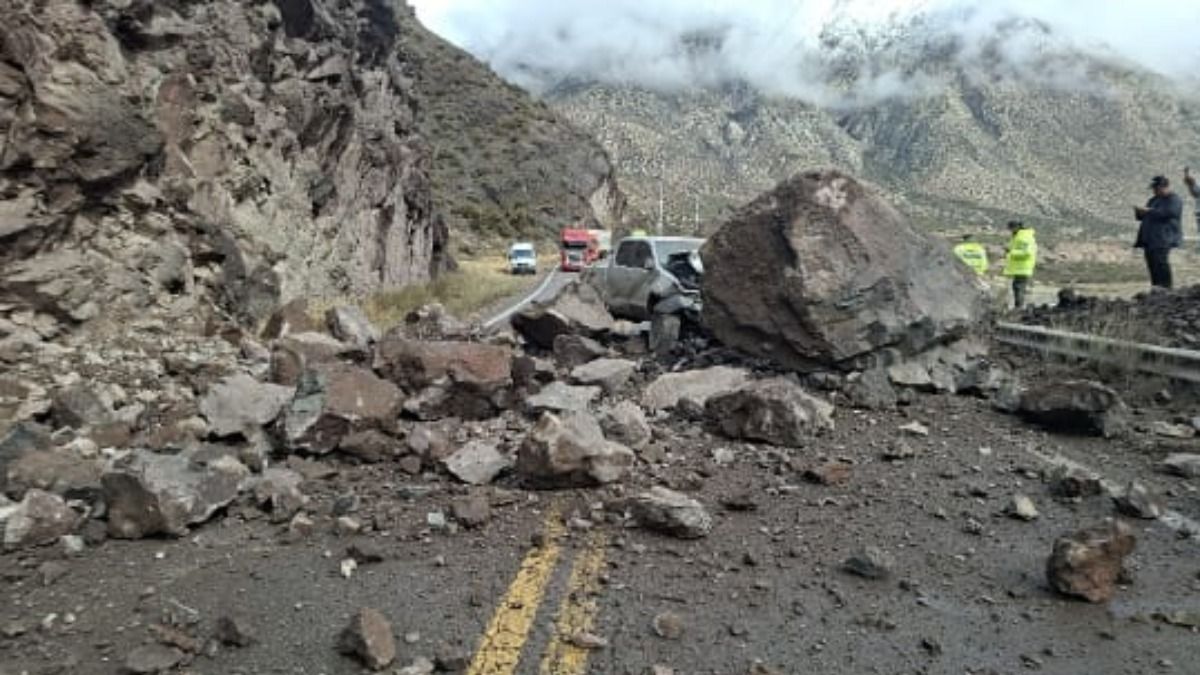 Como se aprecia en las imágenes, el accidente pudo haber sido mucho más grave. Como se aprecia en las imágenes, el accidente pudo haber sido mucho más grave.