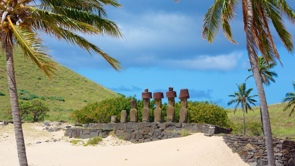 Isla de Pascua, Chile. Isla de Pascua, Chile.
