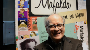 En la previa de su cumpleaños, Mendoza presentó una campaña para saludar a Quino