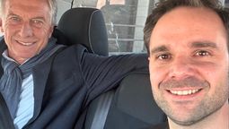 Mauricio Macri y el mendocino Gabriel Pradines. Mauricio Macri y el mendocino Gabriel Pradines.