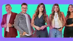 Rodi Gravina, Ale Ortega, Gisela Campos, Ornella Ferrara y Daniela Gutiérrez, las figuras de la tarde de El Siete.