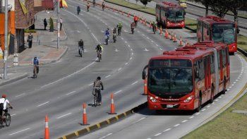 Bogotá y su día sin auto: calles vacías y caos en el transporte