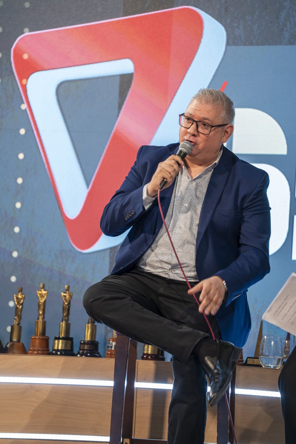 Marcelo Ortiz, histórico del Canal 7.